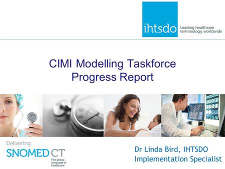 CIMI Modelling Taskforce Progress Report