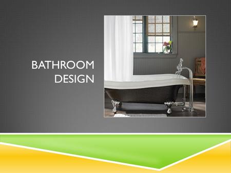 Bathroom Design.