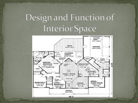 Design and Function of Interior Space