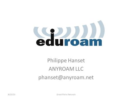 Philippe Hanset ANYROAM LLC