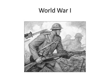 World War I. 5 Causes of WWI In your groups, reread the 5 Causes of WWI Discuss the information with your group In your note book, summarize each of.