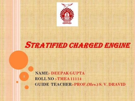 Stratified charged engine