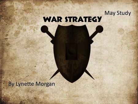 May Study By Lynette Morgan. “Christians can become preoccupied with battling Satan…fighting battles that Christ has already won. If Satan can diverge.