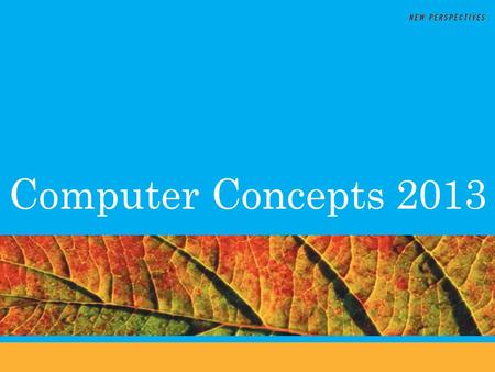 Computer Concepts 2013. Chapter3 & 4 Summary Dr. John P. Abraham Professor.