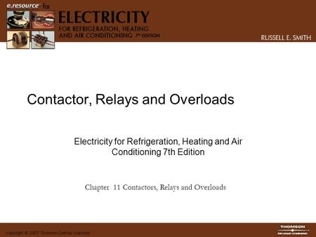 Contactor, Relays and Overloads