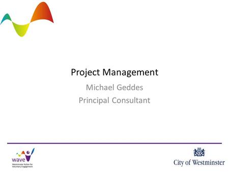 Michael Geddes Principal Consultant