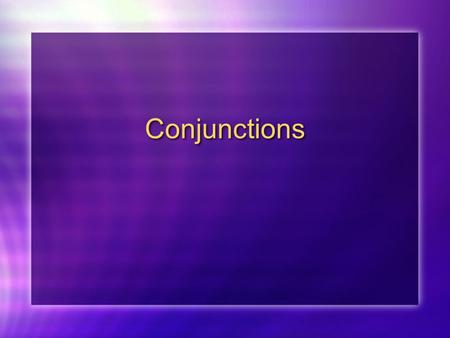 Conjunctions. Conjunctions that require the Indicative como - given that puesto que - since ya que - due to the fact that como - given that puesto que.