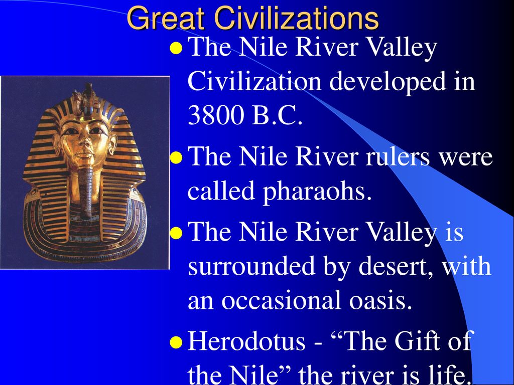 what defines a great civilization