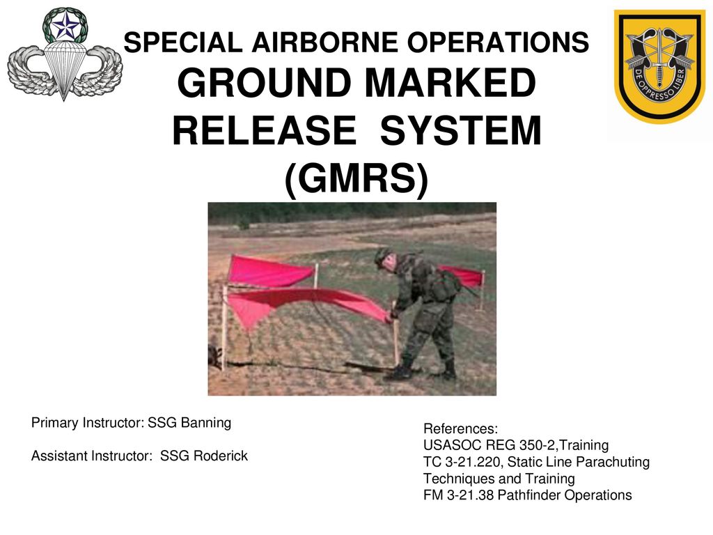 US Army Airborne items - Lowering Line, HSPR, QRS (YOU CHOOSE)