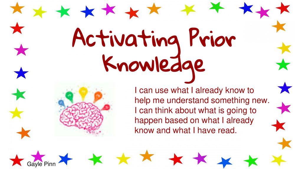 Activating Prior Knowledge - ppt download