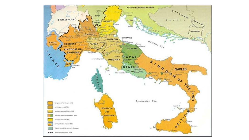 Italian Unification, The Crimean War and repeated invasions/occupations ...