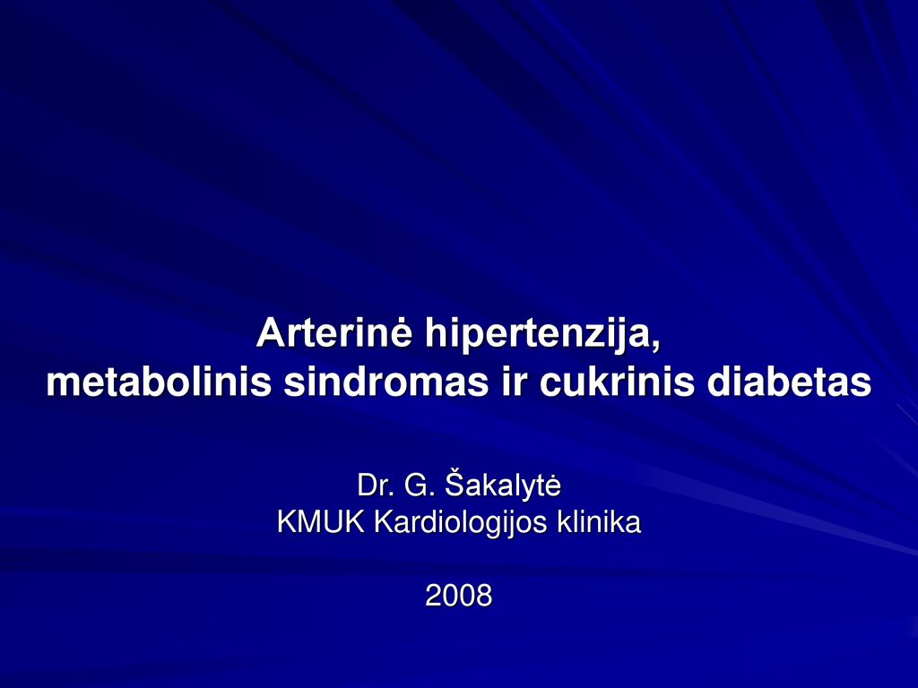 hipertenzija, diuretike
