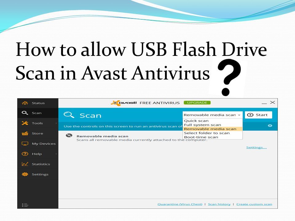 run avast from usb run avast from usb