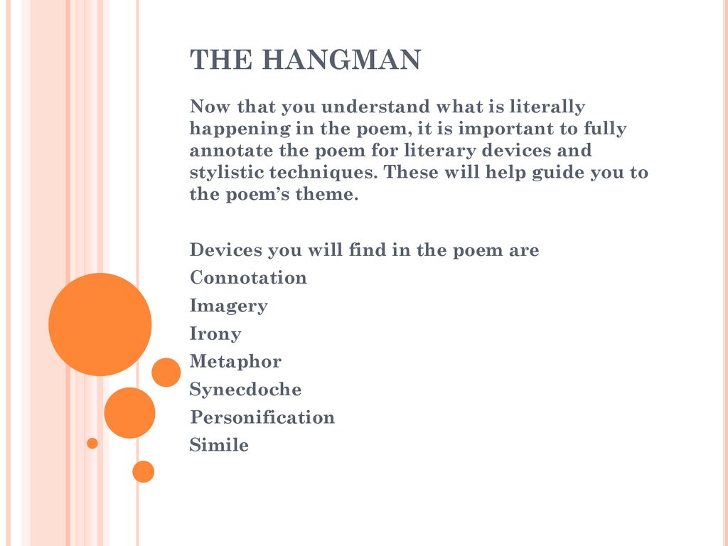 Meaning of Hangman by Madder Mortem