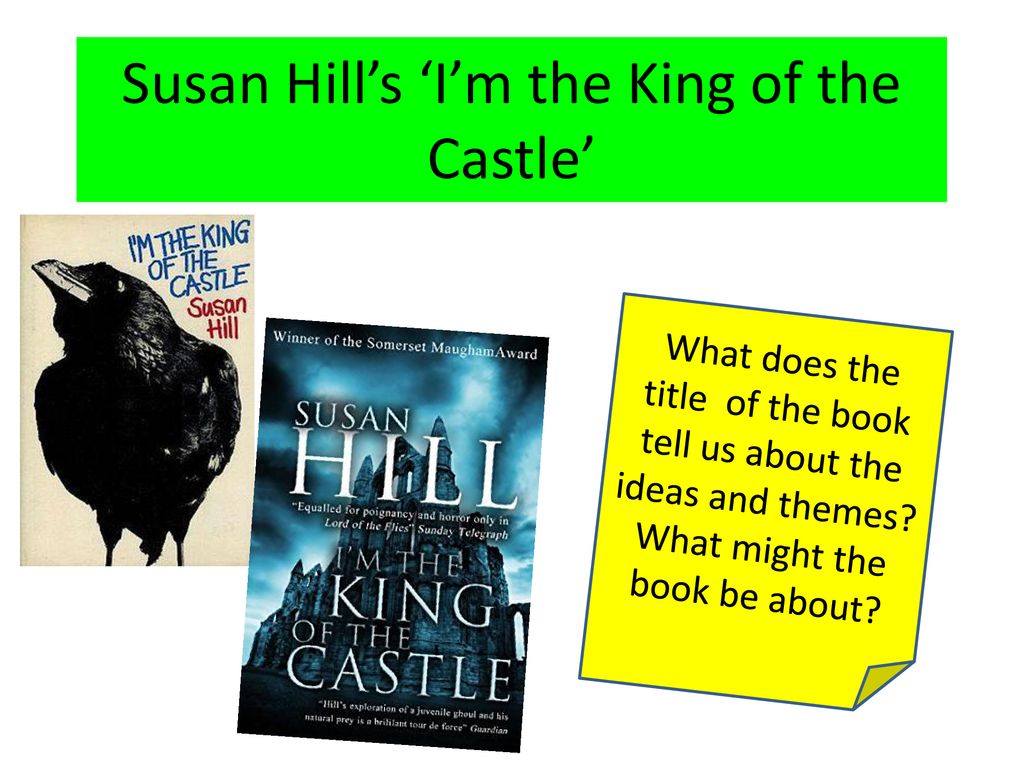 I'm the King of the Castle (NEW LONGMAN LITERATURE 14-18) by Susan Hill  (31-Aug-2000) Hardcover