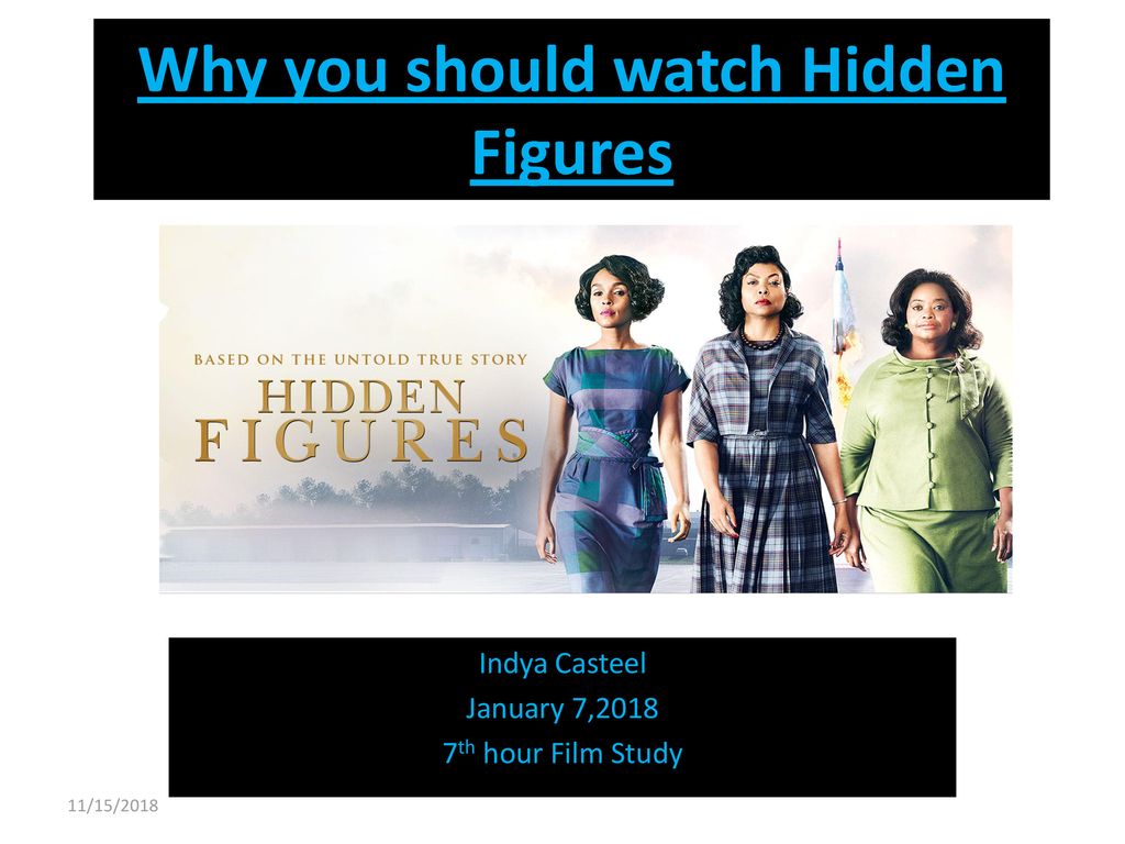 Why you should watch Hidden Figures - ppt download