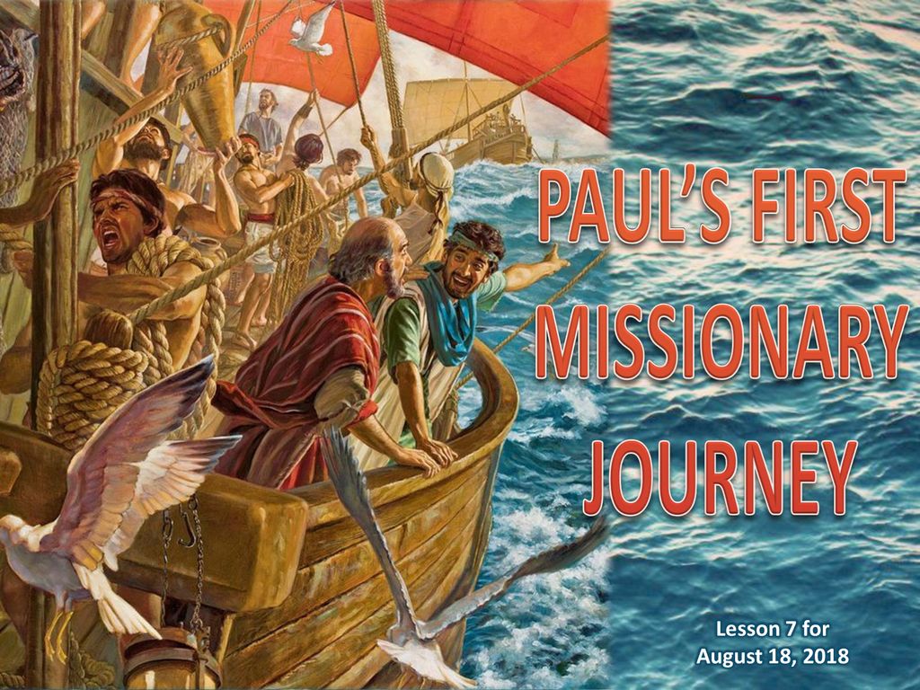 First journey pauls missionary Garden of
