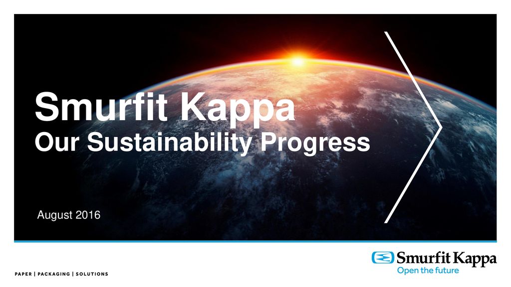 Smurfit Kappa Our Sustainability Progress - ppt download