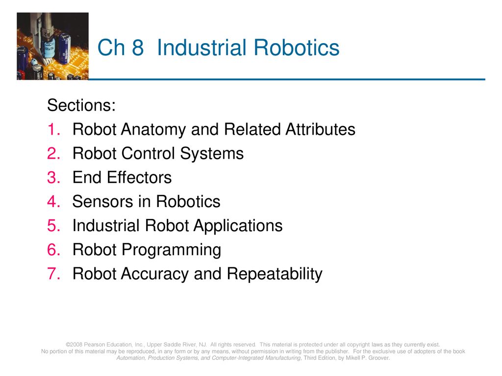 Ch 8 Robotics - ppt download