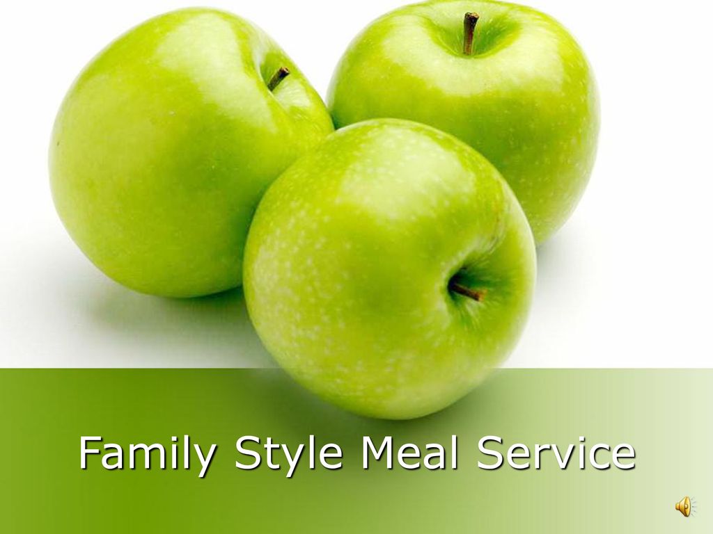 family style meals policy