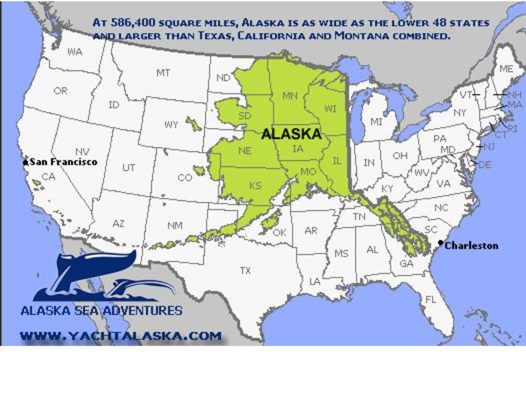 Alaska is the largest state