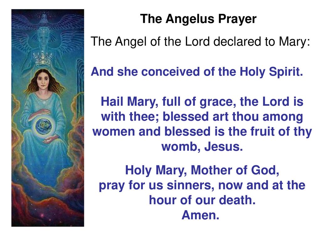 Mary, Mother of God: The Angelus