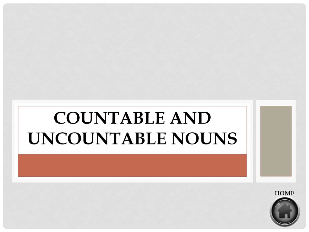 Countable and uncountable nouns - ppt download