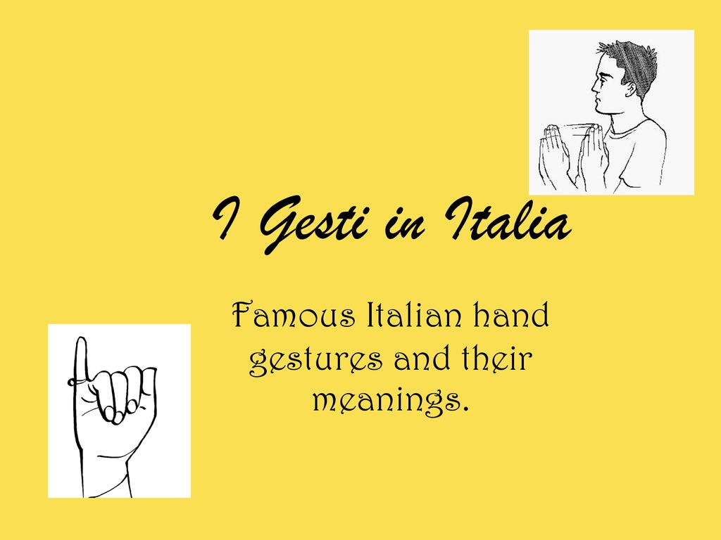 Italian Fist