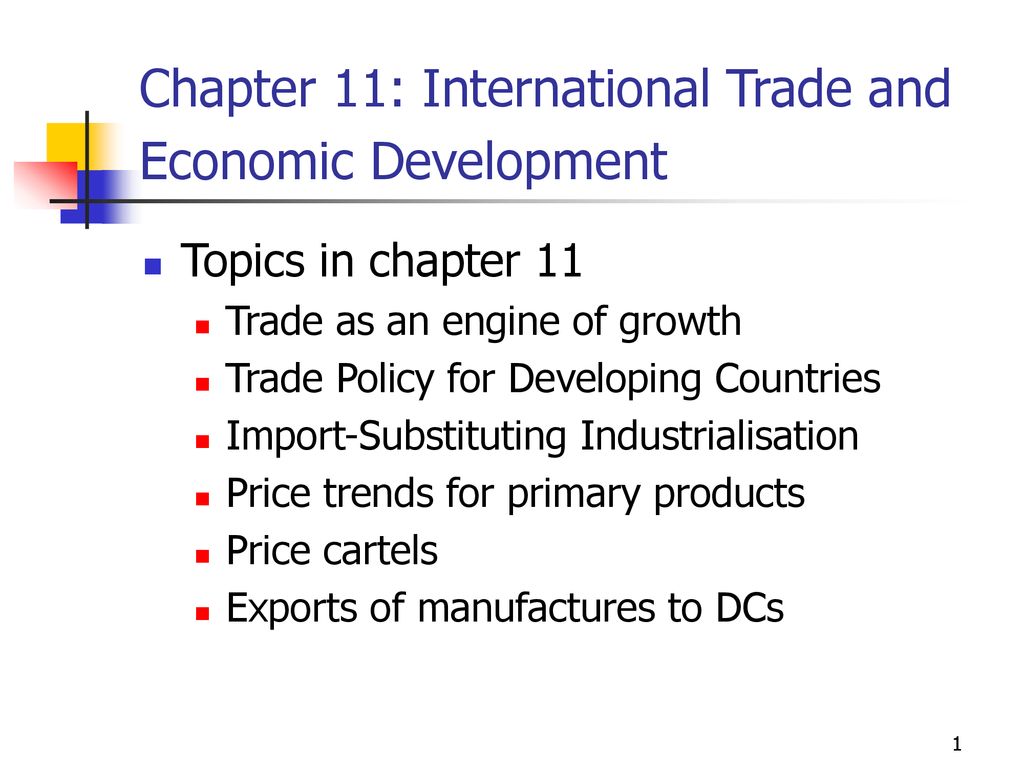 International Trade And Economic Development