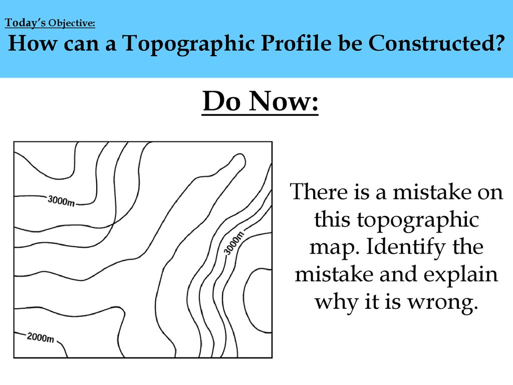 How Can A Topographic Profile Be Constructed Ppt Download