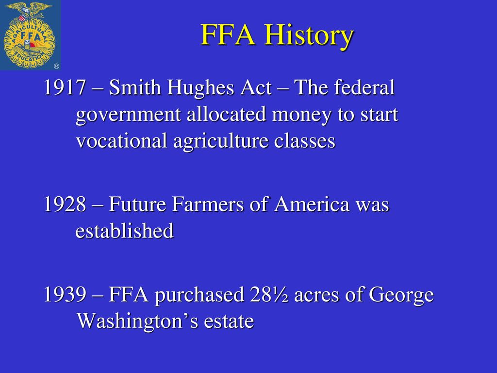 what is the smith hughes act of 1917