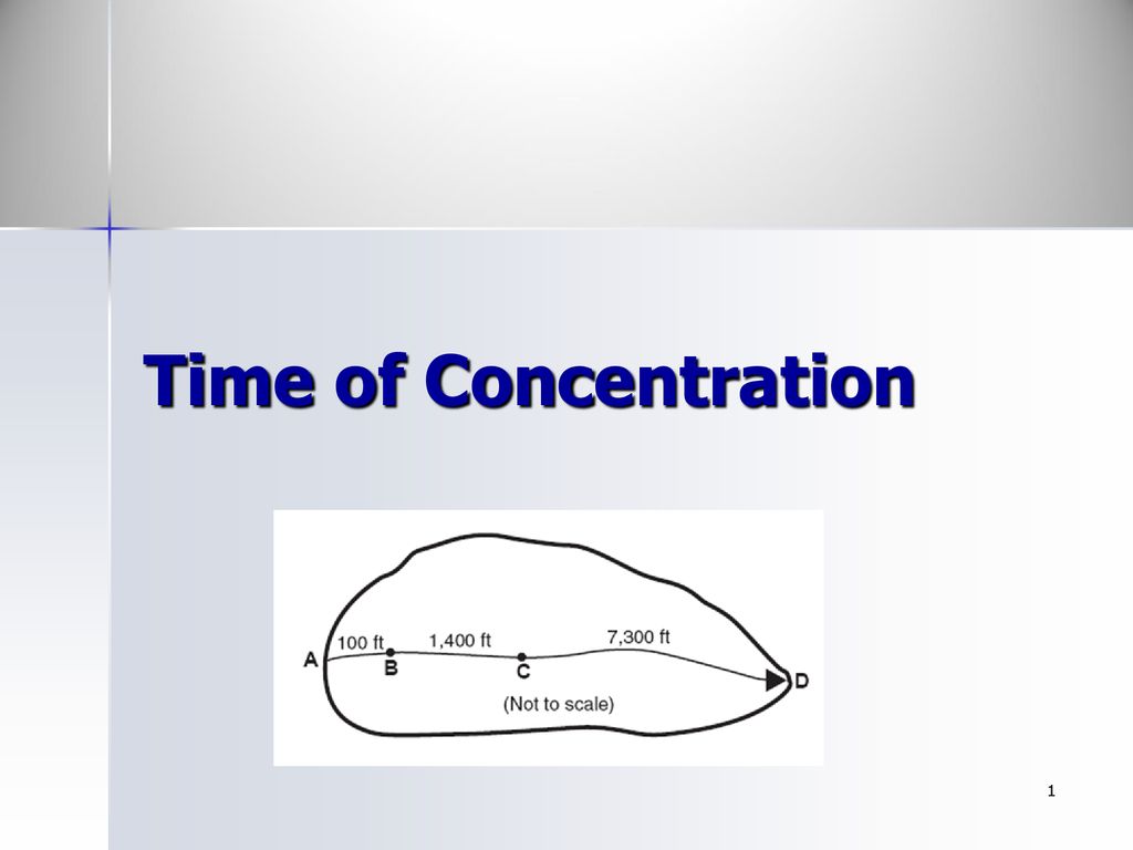 Time Concentration. - ppt download