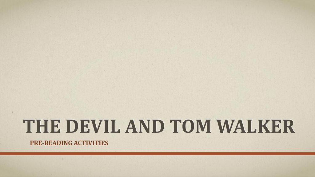 climax of the devil and tom walker