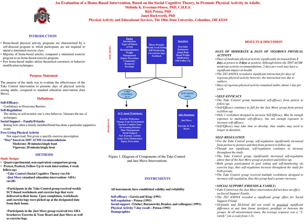 Social cognitive theory diagram