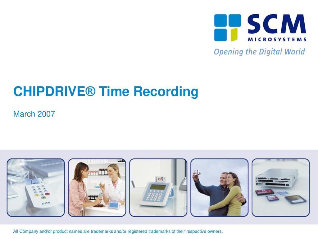 CHIPDRIVE® Time Recording - ppt download