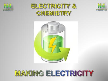 ELECTRICITY & CHEMISTRY