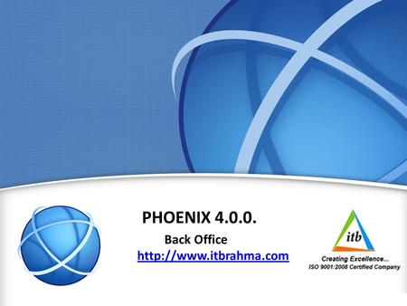 1 PHOENIX 4.0.0. Back Office