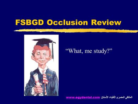 FSBGD Occlusion Review