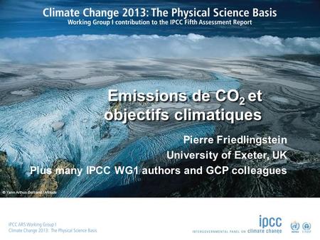 Emissions de CO2 et objectifs climatiques