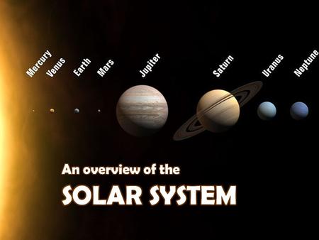 What do you know about the solar system? Have you come across the idea that there are many solar systems in the universe? Our solar system is the one.