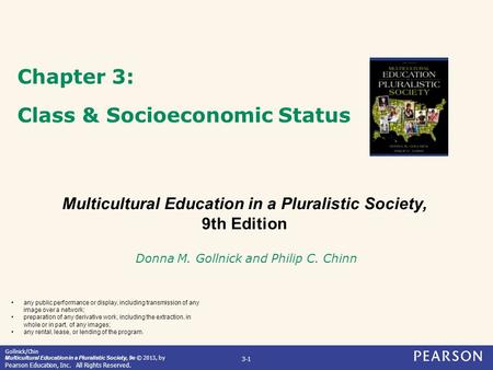 Chapter 3: Class & Socioeconomic Status