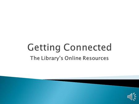 The Library’s Online Resources Online resources  Get them from home or office  Databases provide something for every discipline, as well as scholarly.