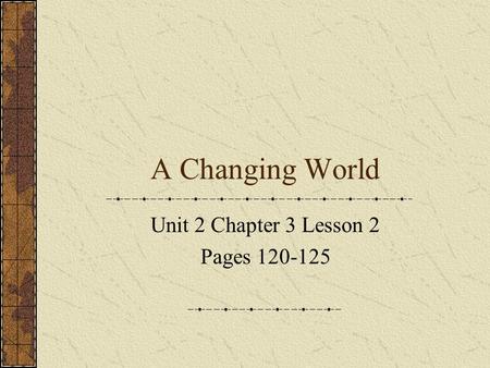 Unit 2 Chapter 3 Lesson 2 Pages