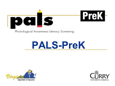 PALS-PreK.