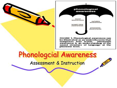 Phonologcial Awareness Assessment & Instruction. Model of Silent Reading Comprehension (K. Erickson, based on Cunningham, 1993) Word Identification Automatic.