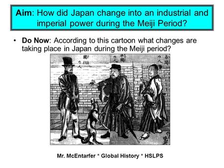 Mr. McEntarfer * Global History * HSLPS