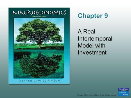 A Real Intertemporal Model with Investment