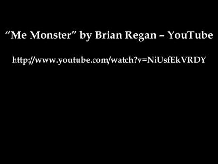 “Me Monster” by Brian Regan – YouTube