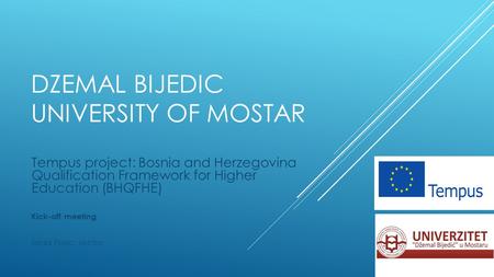Dzemal bijedic university of mostar