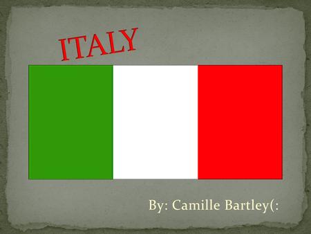 By: Camille Bartley(:. Italy has been a democratic republic since June 2, 1946, when the monarchy was abolished by popular referendum. The constitution.